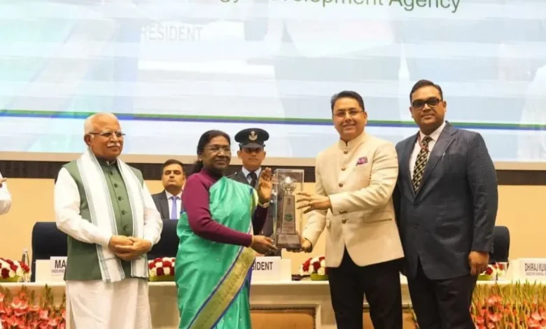 ऊर्जा विकास में पंजाब बना देश में अग्रणी:राष्ट्रपति द्रौपदी मुर्मू ने PEDA को दिया प्रतिष्ठित पुरस्कार