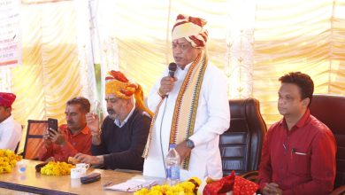 जोराराम कुमावत: पाली में सुमेरपुर के चार गावों में पहुंचा ‘बढ़ता राजस्थान, हमारा राजस्थान’ विकास रथ