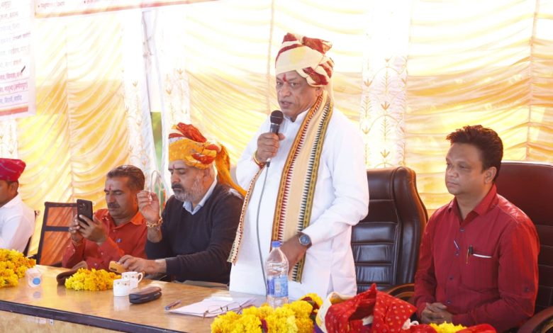 जोराराम कुमावत: पाली में सुमेरपुर के चार गावों में पहुंचा ‘बढ़ता राजस्थान, हमारा राजस्थान’ विकास रथ