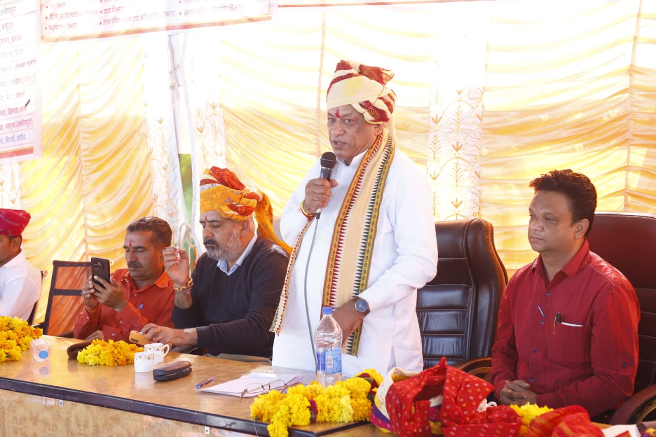 जोराराम कुमावत: पाली में सुमेरपुर के चार गावों में पहुंचा ‘बढ़ता राजस्थान, हमारा राजस्थान’ विकास रथ