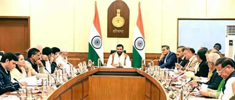 हरियाणा मुख्यमंत्री नायब सैनी: शहरी शासन को सुव्यवस्थित करने के लिए कैबिनेट ने हरियाणा नगरपालिका विधेयक, 2025 को मंजूरी दी 12 हरियाणा मुख्यमंत्री नायब सैनी: शहरी शासन को सुव्यवस्थित करने के लिए कैबिनेट ने हरियाणा नगरपालिका विधेयक, 2025 को मंजूरी दी