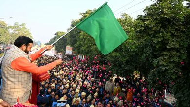 मुख्यमंत्री नायब सिंह सैनी ने अटल जन सेवा को समर्पित दौड़ को हरी झंडी दिखाकर रवाना किया