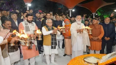 सीएम सैनी ने गीता जयंती पर सन्निहित सरोवर में दीपदान किया, पूरे महोत्सव में वैदिक मंत्र गूंजे