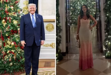 मल्लिका शेरावत ने व्हाइट हाउस में US प्रेसिडेंट डोनाल्ड ट्रंप के साथ क्रिसमस डिनर किया, ग्लैमरस अंदाज में शेयर की तस्वीरें