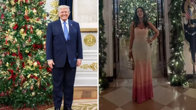 मल्लिका शेरावत ने व्हाइट हाउस में US प्रेसिडेंट डोनाल्ड ट्रंप के साथ क्रिसमस डिनर किया, ग्लैमरस अंदाज में शेयर की तस्वीरें