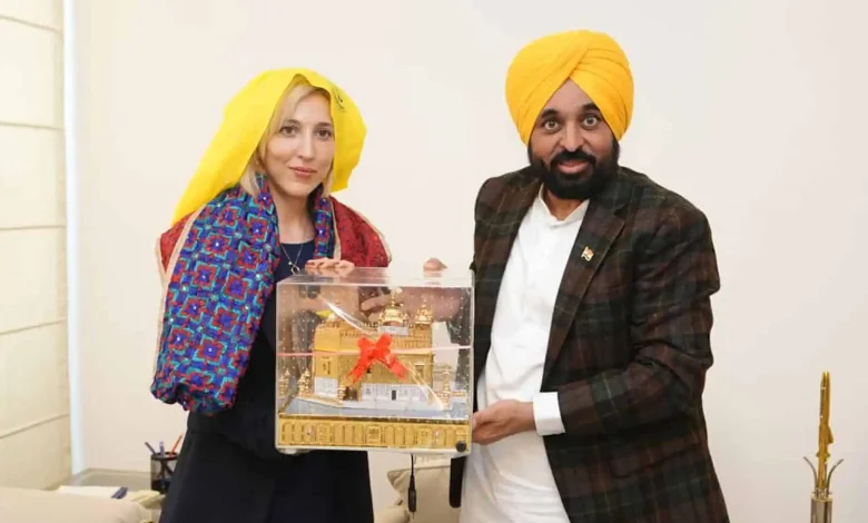 मुख्यमंत्री भगवंत सिंह मान ने यू.के. के साथ पंजाब को निवेश और निर्माण का केंद्र बनाने की वकालत की