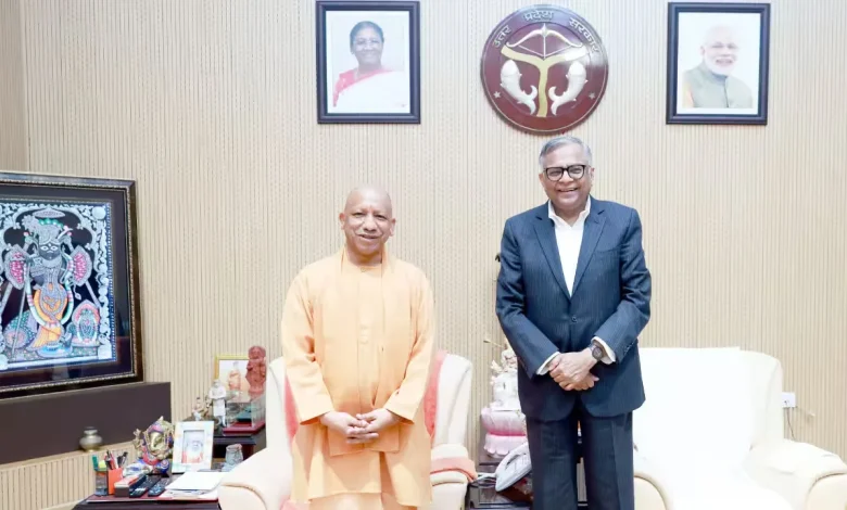 टाटा संस के चेयरमैन से मिले मुख्यमंत्री योगी आदित्यनाथ, AI सिटी, सेंटर ऑफ एक्सीलेंस और हाई-टेक निवेश पर बनी सहमति