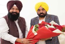 स.सी. आयोग के चेयरमैन जसवीर सिंह गढ़ी ने मुख्यमंत्री भगवंत सिंह मान से की मुलाकात