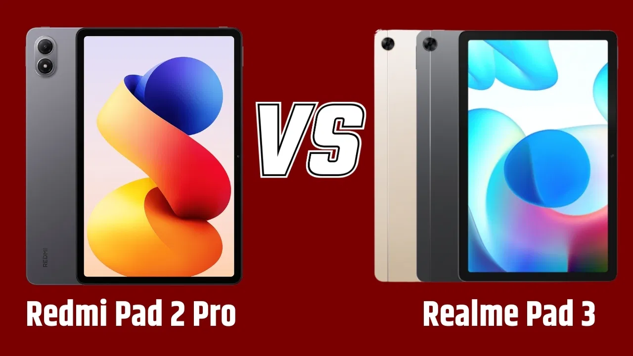 Redmi Pad 2 Pro vs Realme Pad 3: डिस्प्ले, कैमरा और बैटरी में कौन है ज्यादा दमदार?