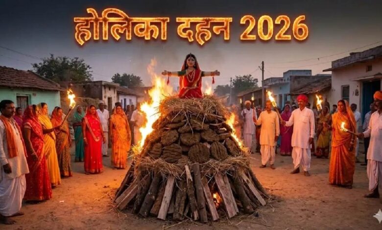 Holika Dahan 2026 कब है? तिथि, शुभ मुहूर्त और खास उपाय जानें