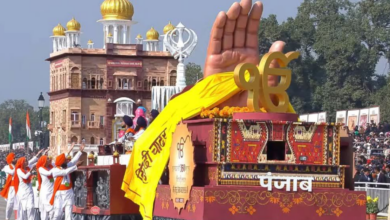 पंजाब टेबलो: श्री गुरु तेग बहादुर साहिब जी की सर्वोच्च बलिदान को राष्ट्र को गौरवान्वित करते हुए प्रदर्शित किया गया