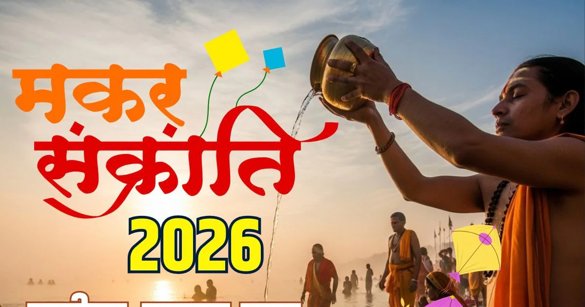 Makar Sankranti 2026 पर दुर्लभ संयोग, जानें स्नान-दान मुहूर्त और पुण्य लाभ 12 Makar Sankranti 2026 पर दुर्लभ संयोग, जानें स्नान-दान मुहूर्त और पुण्य लाभ