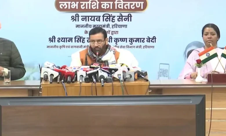 हरियाणा सरकार की बड़ी पहल: किसानों और महिलाओं को 858 करोड़ रुपये की आर्थिक मदद