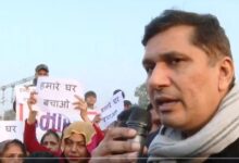 शालीमार बाग में घरों की तोड़फोड़ के विरोध में AAP का समर्थन, नागरिकों ने मांगी सुरक्षा