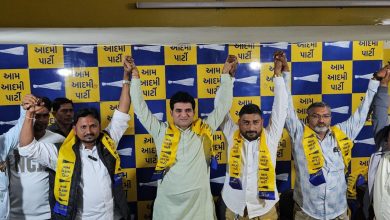 इसुदान गढ़वी: वर्षों से कांग्रेस में सक्रिय संजयसिंह राज AAP में शामिल हुए