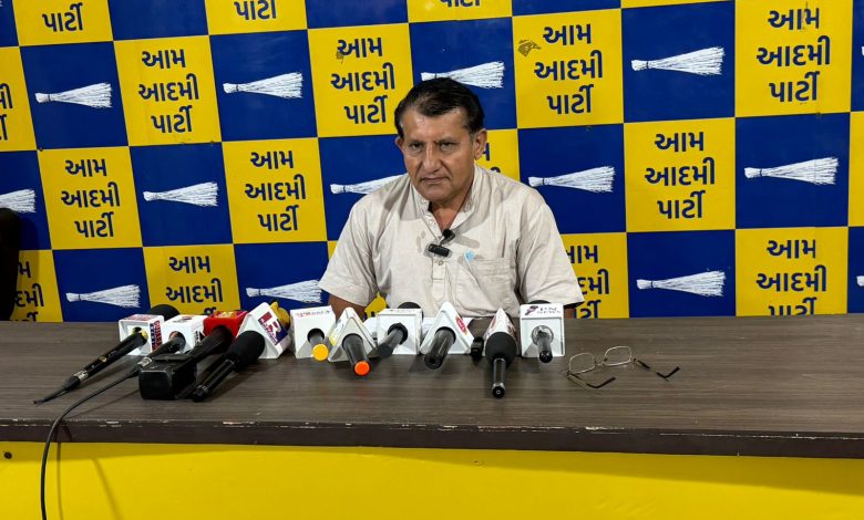 AAP सागर रबारी: भाजपा ने गुजरात को भ्रष्टाचार के अलावा कुछ नहीं दिया है