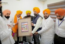 नांदेड़ साहिब पहुंचे सीएम भगवंत सिंह मान, पवित्र शहर का दर्जा दिलाने के लिए महाराष्ट्र सरकार से करेंगे मांग