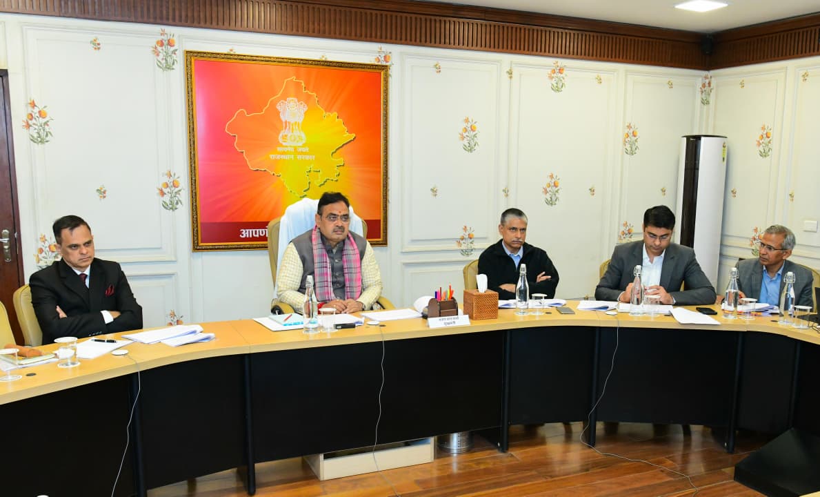 राजस्थान में पहली ‘राज उन्नति’ बैठक: सीएम शर्मा ने तेज़ और जवाबदेह विकास पर दिया जोर