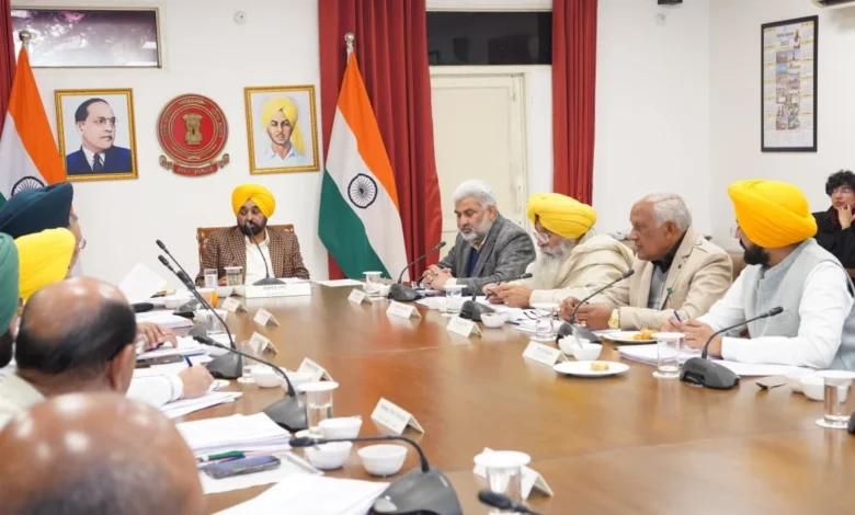 पंजाब कैबिनेट बैठक: सीएम आवास पर दोपहर 12 बजे अहम प्रस्तावों पर होगी चर्चा