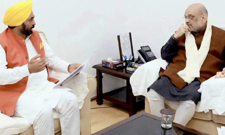 मुख्यमंत्री भगवंत मान ने अमित शाह से मिलकर नए बीज एक्ट 2025 का विरोध किया, किसानों के हितों पर जताई चिंता