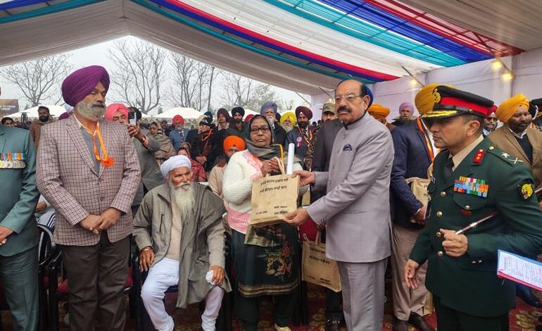 मंत्री मोहिंदर भगत: रक्षा सेवा वयोवृद्ध दिवस: वयोवृद्धों के साहस और बलिदान को सलाम