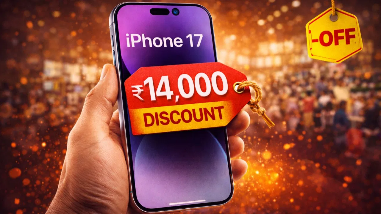 न Flipkart-न Amazon, iNvent स्टोर्स पर iPhone 17 पर मिल रहा 14,000 रुपए तक का बंपर डिस्काउंट