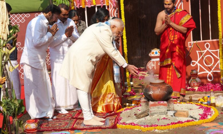 प्रधानमंत्री श्री नरेन्‍द्र मोदी ने नई दिल्ली में पोंगल समारोहों को संबोधित किया