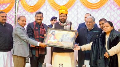 मुख्यमंत्री नायब सिंह सैनी ने कहा, "राज्य सरकार संतों की चिरस्थायी शिक्षाओं के माध्यम से सामाजिक सद्भाव को बढ़ावा दे रही है।"