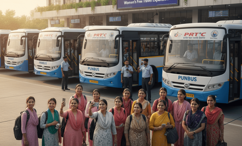 Punjab free bus service for women