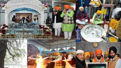 CM Nayab Saini ने लुधियाना में माछीवाड़ा स्थित गुरुद्वारा चरण कंवल साहिब में मत्था टेका