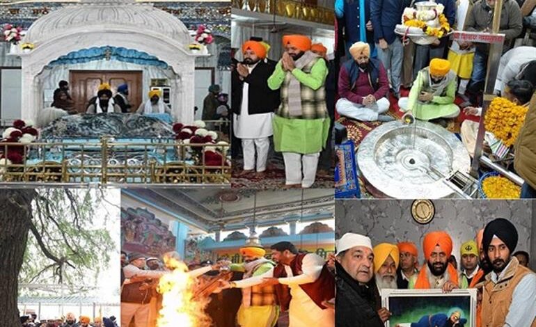 CM Nayab Saini ने लुधियाना में माछीवाड़ा स्थित गुरुद्वारा चरण कंवल साहिब में मत्था टेका