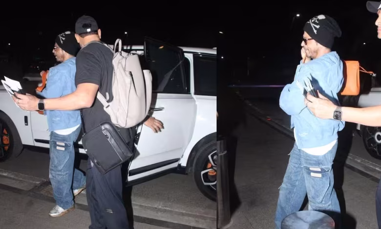 फिल्म ‘किंग’ रिलीज़ डेट के बाद एयरपोर्ट पर स्पॉट हुए शाहरुख खान, पैपराजी के लिए नहीं दिए पोज़”