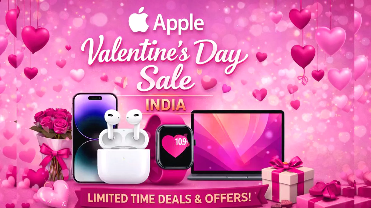 Apple Valentine’s Day Offer 2026: iPhone, MacBook और iPad पर भारी डिस्काउंट, लपकें मौका