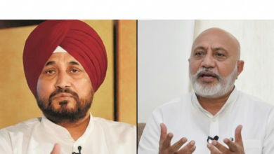 AAP leader Baltej Pannu and Congress MP Charanjit Singh Channi Punjab Drug Controversy