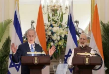 पीएम मोदी और इजरायली पीएम नेतन्याहू संयुक्त प्रेस कॉन्फ्रेंस में, गाजा पीस प्लान पर चर्चा करते हुए