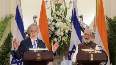 पीएम मोदी और इजरायली पीएम नेतन्याहू संयुक्त प्रेस कॉन्फ्रेंस में, गाजा पीस प्लान पर चर्चा करते हुए