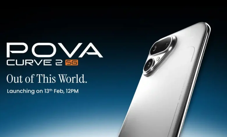 बार-बार चार्जिंग की चिंता खत्म! Tecno Pova Curve 2 5G 8000mAh बैटरी के साथ कल भारत में लॉन्च