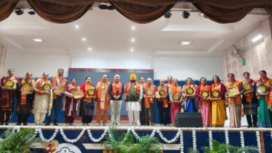 Manish Sisodia and Harjot Bains at Ludhiana BCM School