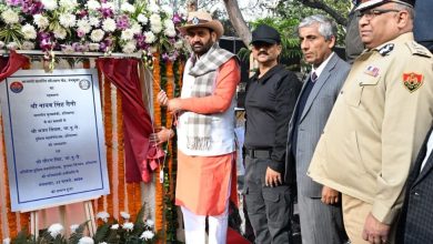 मुख्यमंत्री नायब सिंह सैनी ने 85 लाख रुपये की लागत वाले फायरिंग सिमुलेटर का उद्घाटन किया