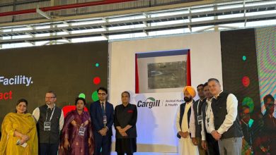 मंत्री संजीव अरोड़ा मंडी गोबिंदगढ़ में ₹300 करोड़ के कारगिल डेयरी फीड प्लांट का उद्घाटन करते हुए।