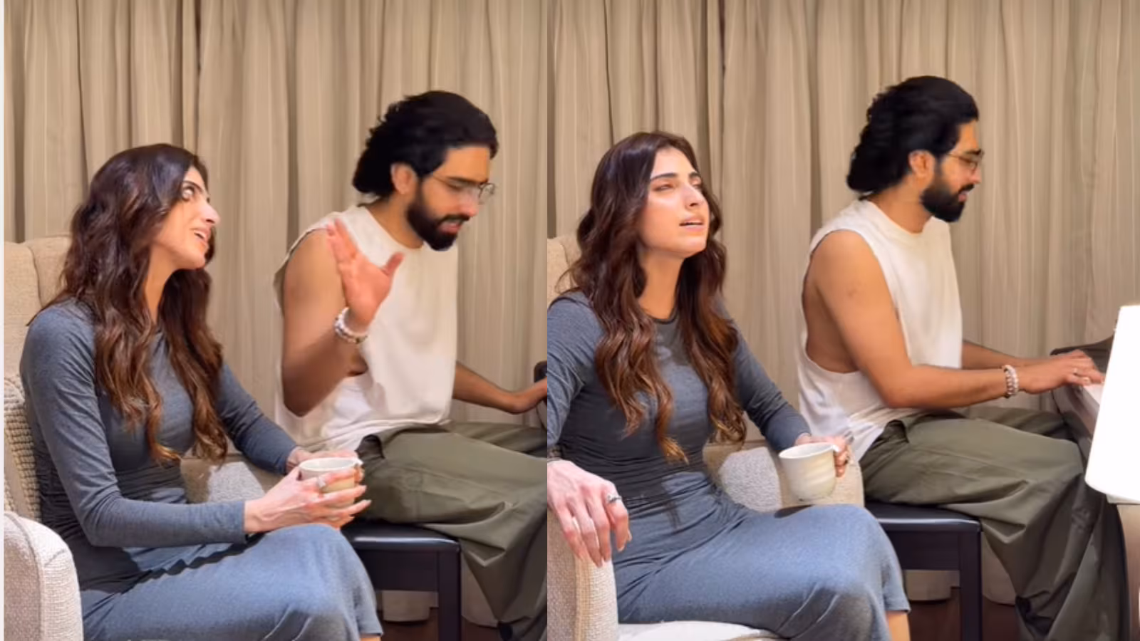 'कैसे बताए क्यों तुझको चाहें..' गाना गुनगुनाते दिखे अमाल मलिक-फरहाना, वीडियो वायरल; यूजर्स बोले- 'बेस्ट जोड़ी'