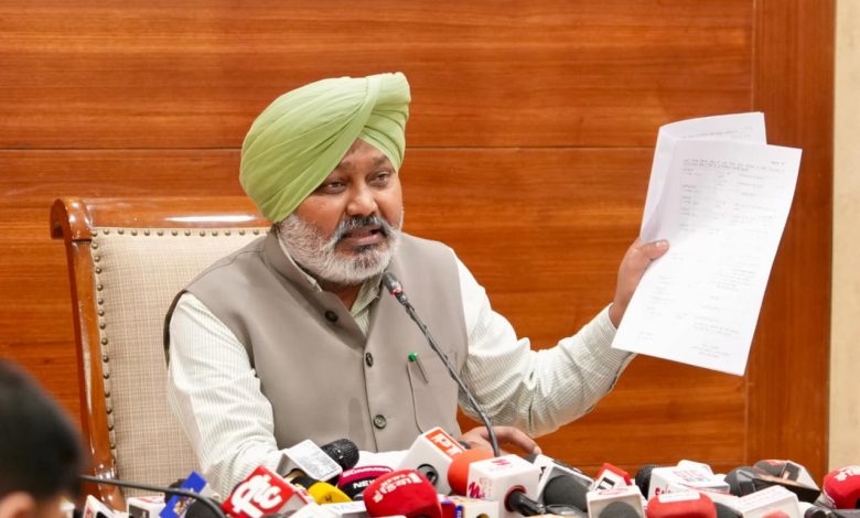 हरपाल सिंह चीमा का दावा: 2026-27 में पंजाब का उत्पाद शुल्क राजस्व ₹12,800 करोड़, स्कूलों-अस्पतालों और जनकल्याण योजनाओं को मिलेगा बड़ा सहारा