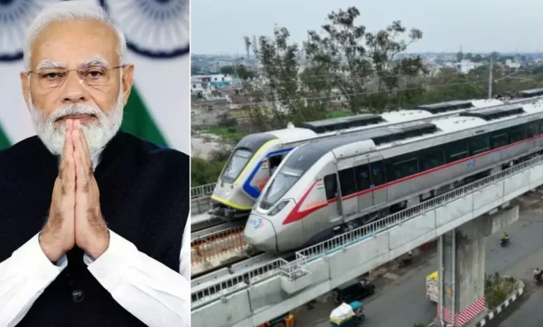 पीएम मोदी की मेरठ जनसभा: 64 फीट लंबा मंच, वीआईपी और आम जनता की अलग एंट्री, नमो भारत और मेट्रो को देंगे हरी झंडी