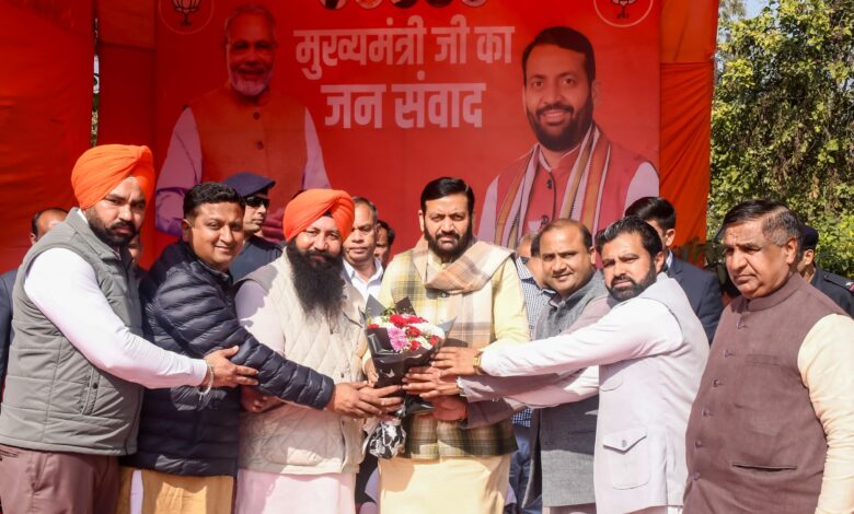 मुख्यमंत्री नायब सिंह सैनी ने खैरी गांव में विकास कार्यों के लिए 21 लाख रुपये की घोषणा की