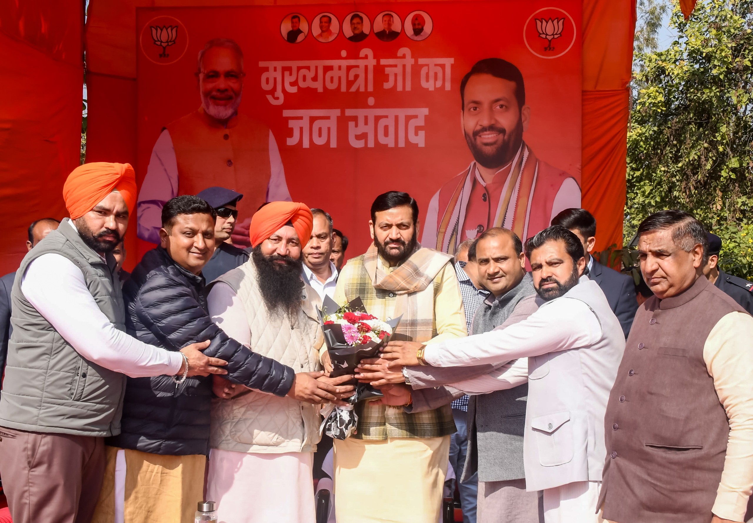 मुख्यमंत्री नायब सिंह सैनी ने खैरी गांव में विकास कार्यों के लिए 21 लाख रुपये की घोषणा की