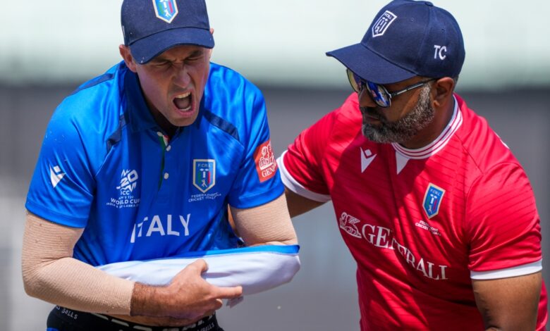 T20 वर्ल्ड कप 2026: इटली को पहले ही मैच में लगा बड़ा झटका, कप्तान वेन मैडसन चोटिल, टीम की राह हुई मुश्किल