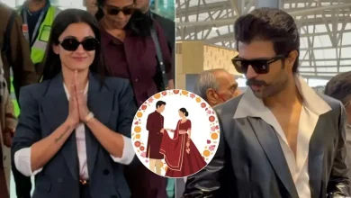 विजय देवरकोंडा और रश्मिका की शादी: एयरपोर्ट पर स्पॉट हुए कपल, उदयपुर के लिए रवाना