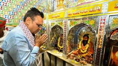 मुख्यमंत्री भजनलाल शर्मा बेणेश्वर धाम से जनजातीय विकास राजस्थान के 326 विकास कार्यों का शिलान्यास करते हुए