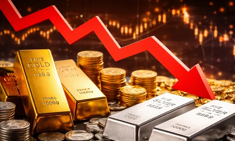 Gold Silver Price Today: सोना-चांदी की कीमतों में गिरावट, निवेशकों के चेहरे खिले; चांदी 2,300 रुपये फिसली