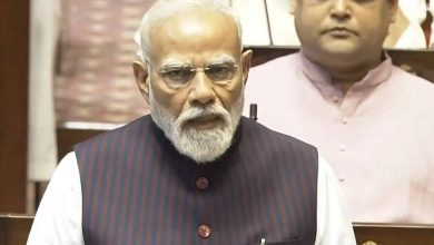 पीएम मोदी राज्यसभा में पश्चिम एशिया संकट पर संबोधित करते हुए, भारतीय नागरिकों की सुरक्षा और ऊर्जा आपूर्ति सुनिश्चित करते हुए।